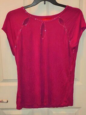 Jennifer Lopez extra soft blouse with bling